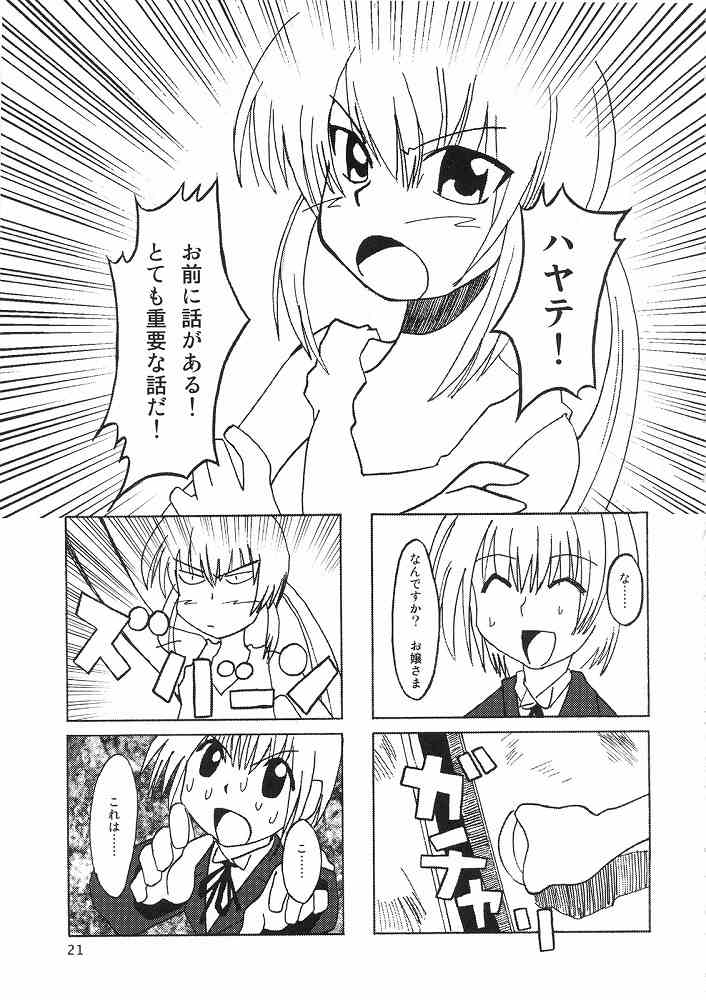 Hayate ni yoru fukuonsho - Page 20