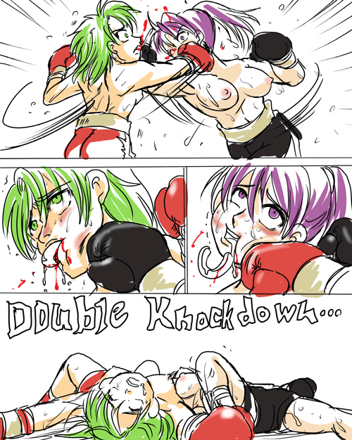 Girl vs Girl Boxing Match 4 by Taiji - Page 11