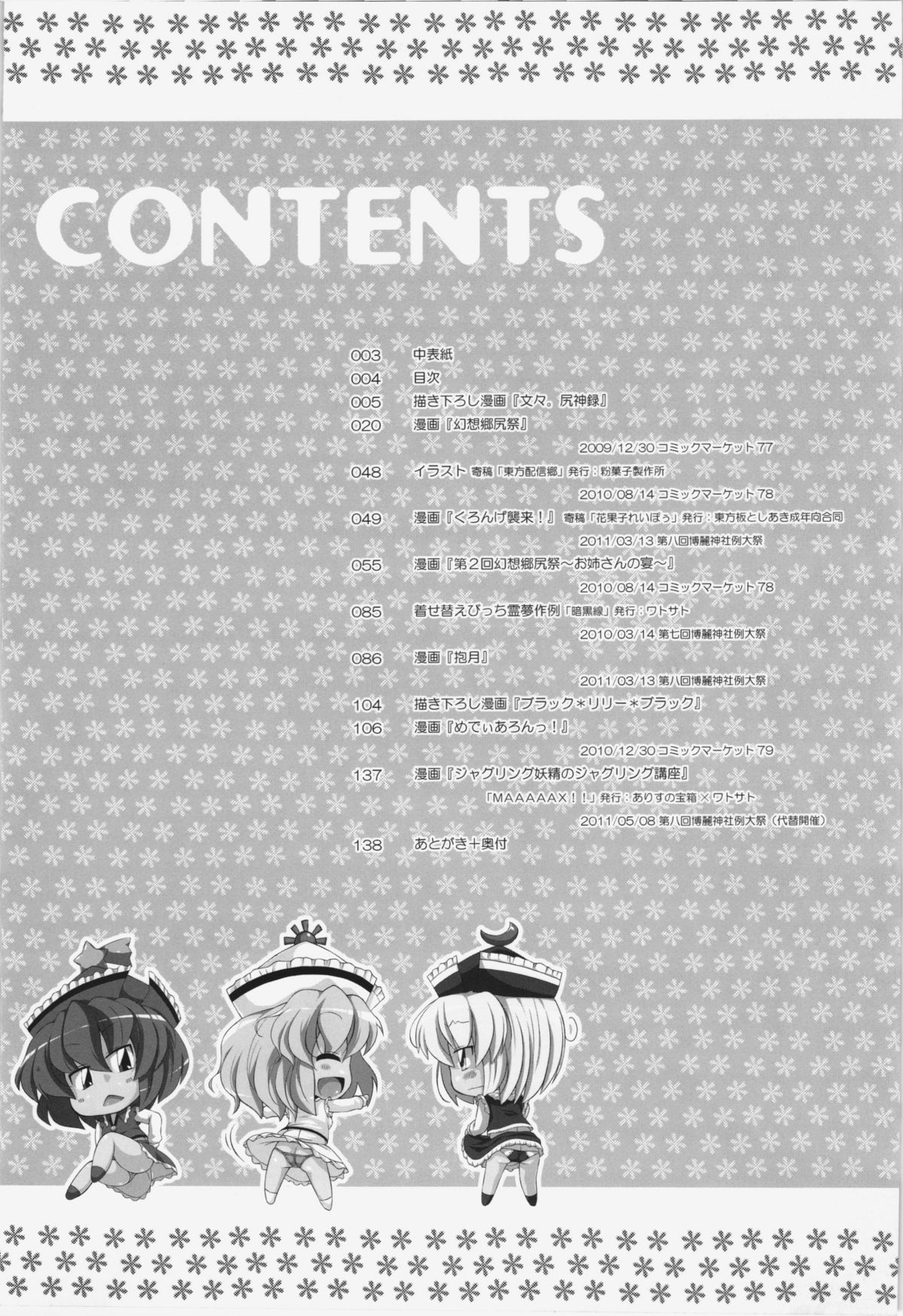 Ketsu darake Touhou Soushuuhen + - Page 4