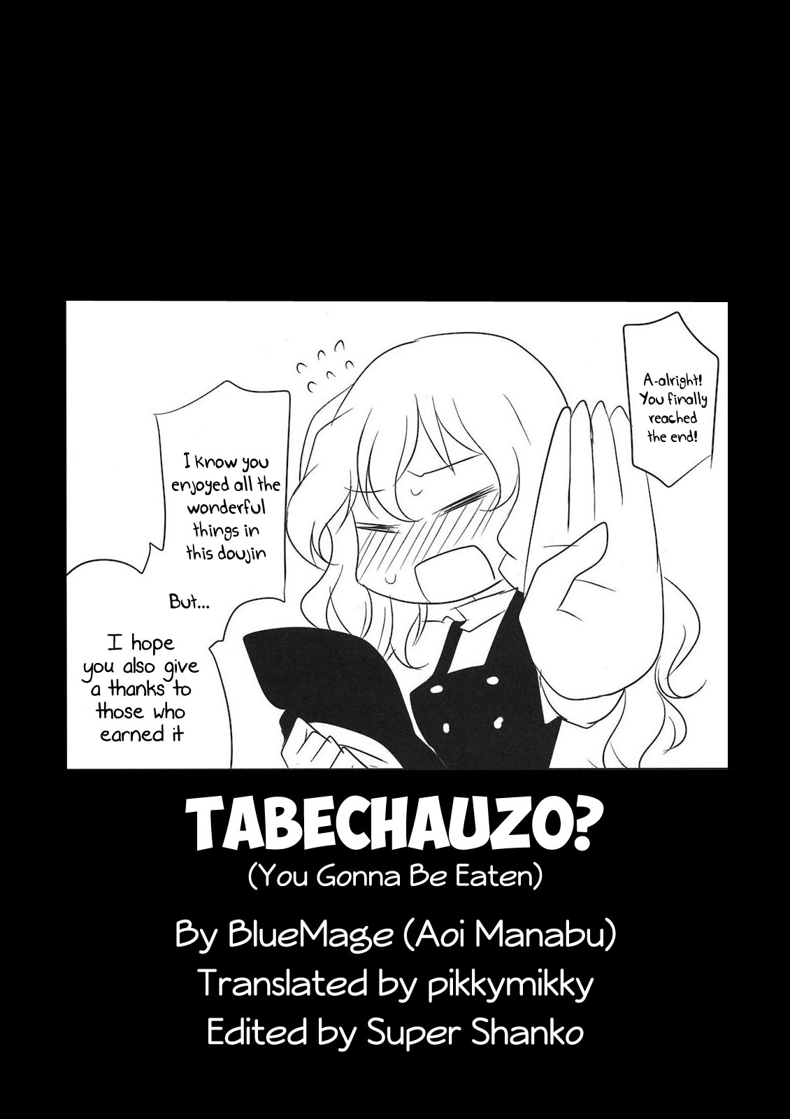 Tabechauzo? | You Gonna Be Eaten! - Page 23