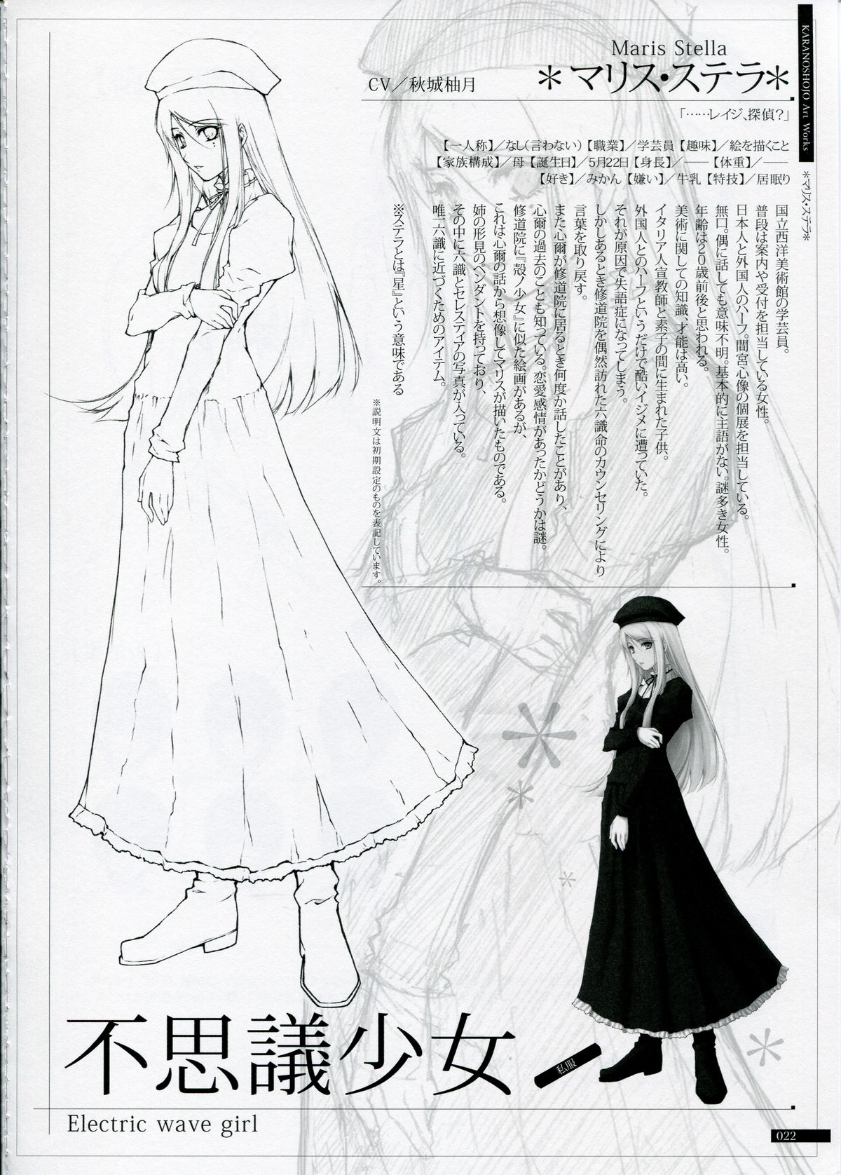 SHEOL KARANOSHOJO Art Work - Page 22