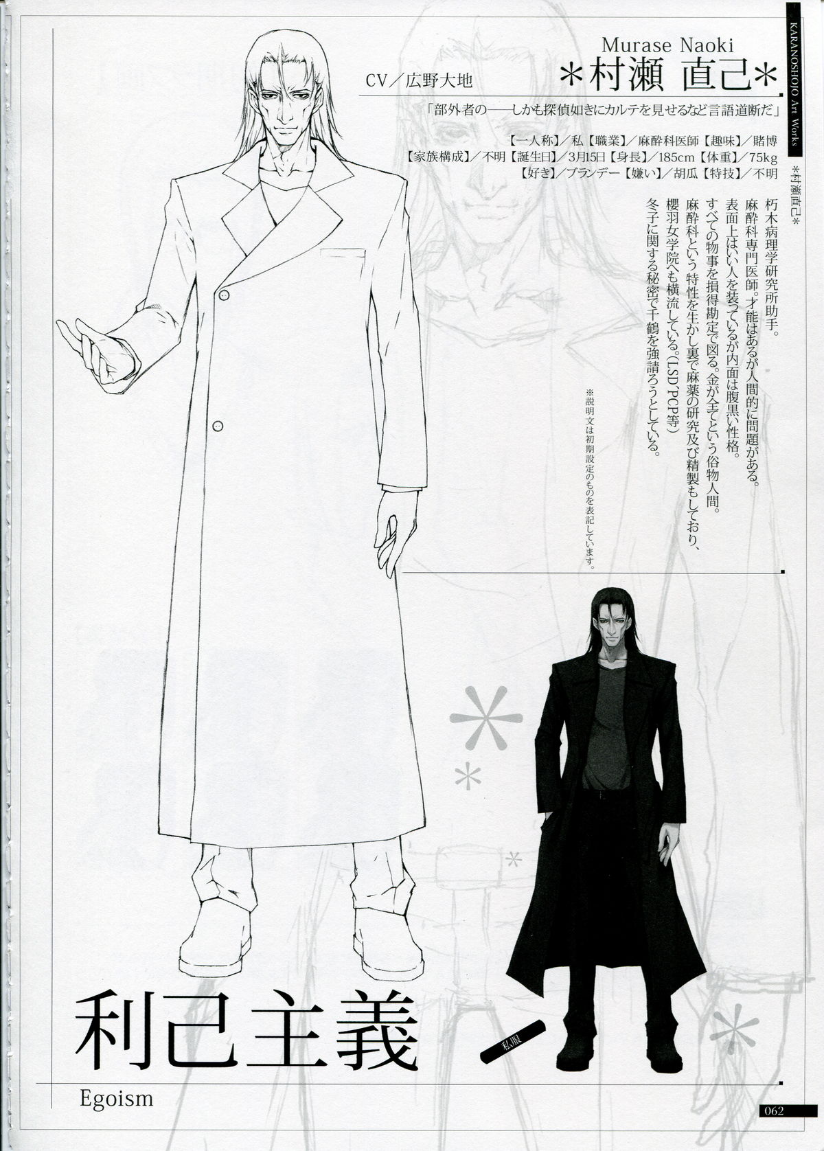 SHEOL KARANOSHOJO Art Work - Page 62