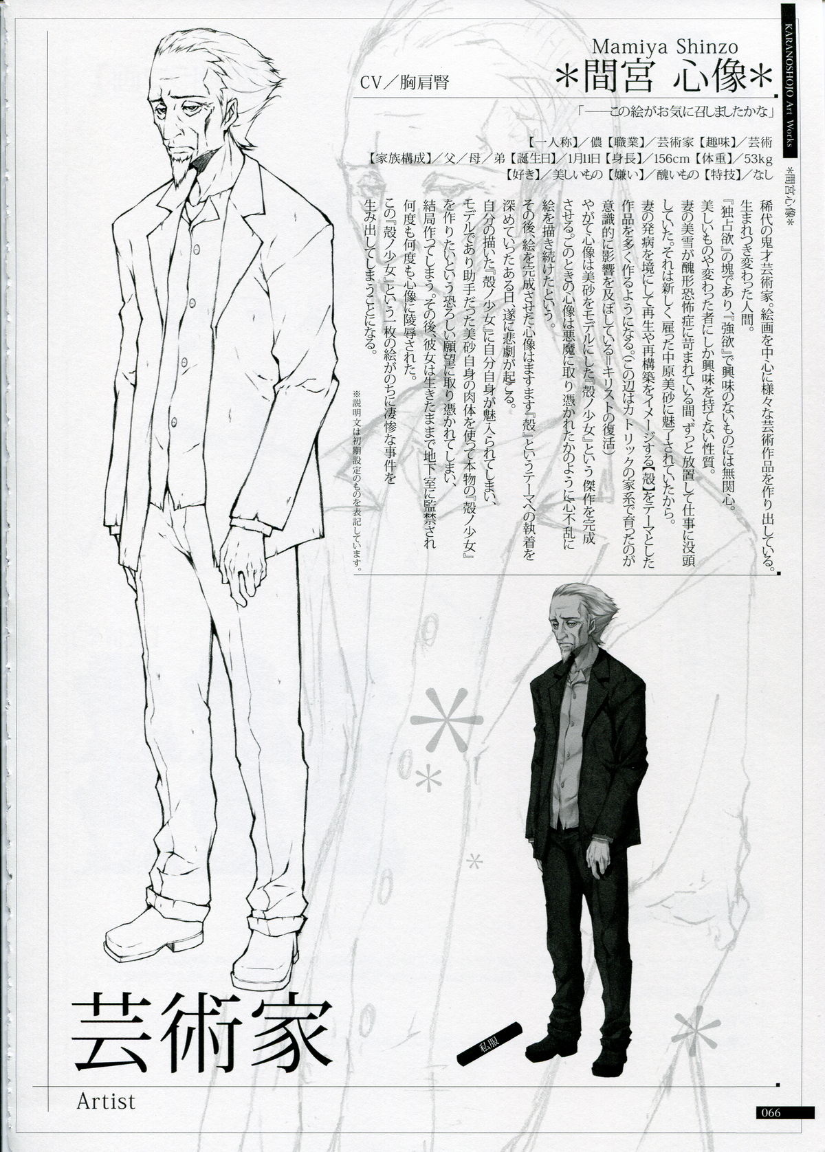 SHEOL KARANOSHOJO Art Work - Page 66