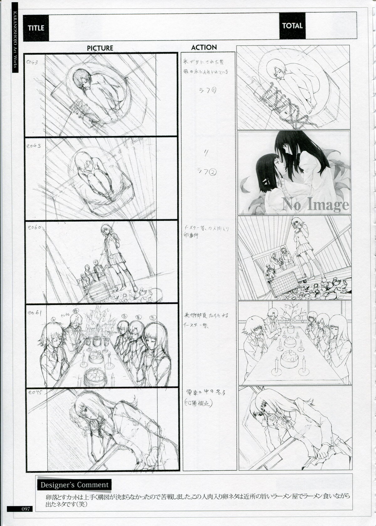SHEOL KARANOSHOJO Art Work - Page 97