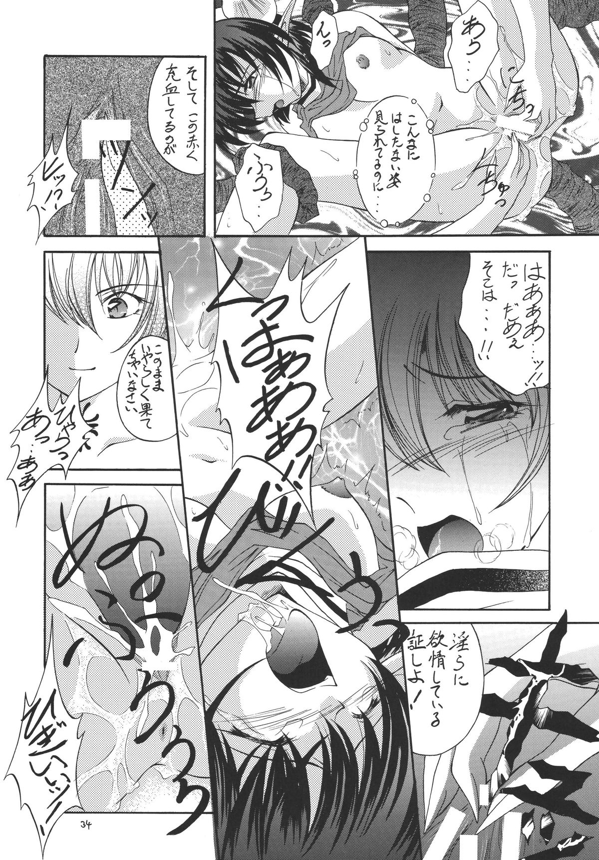 Hagetaka no Kagidume - Page 34