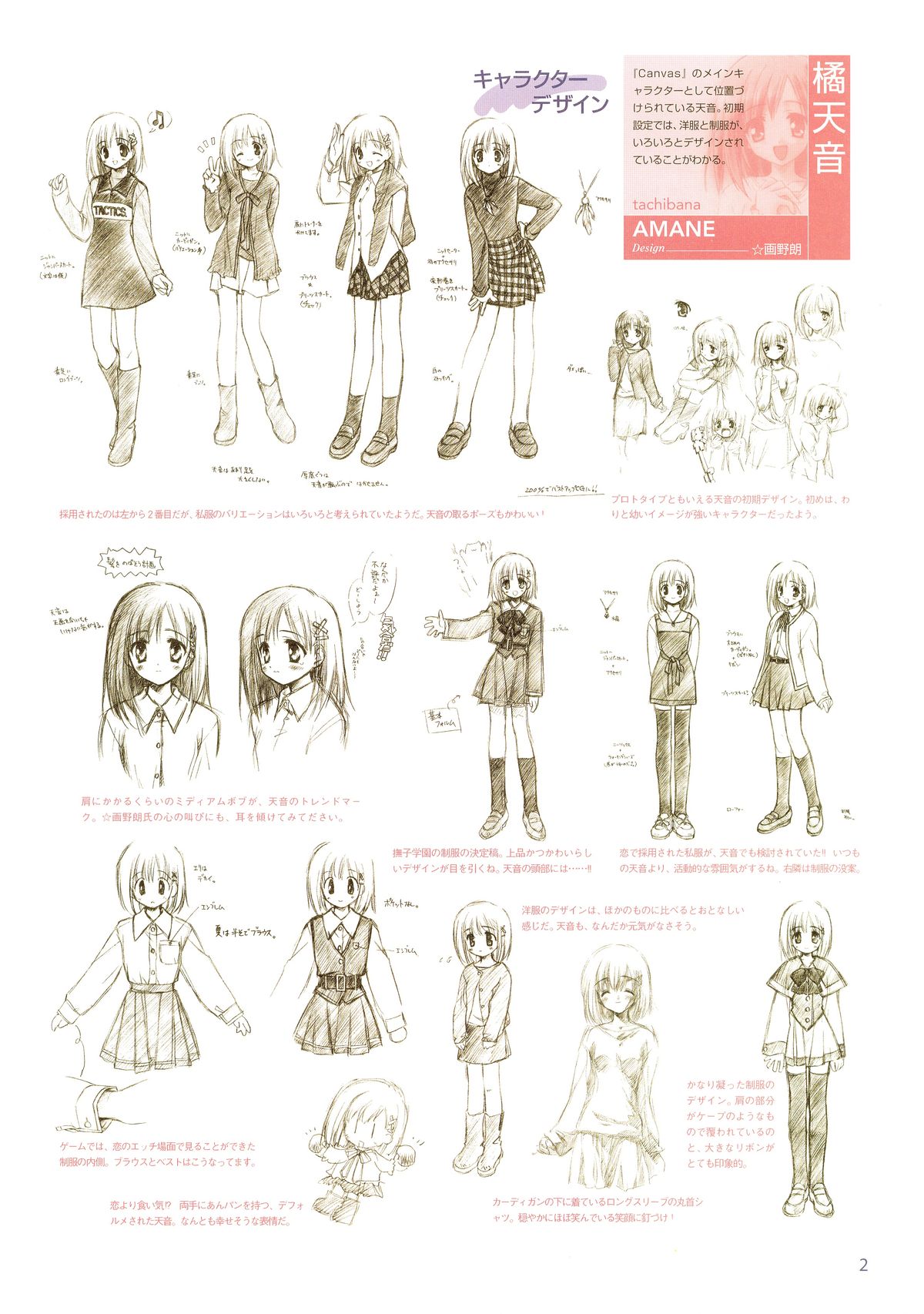 Canvas Sepia iro no Motif Visual Fanbook - Page 122