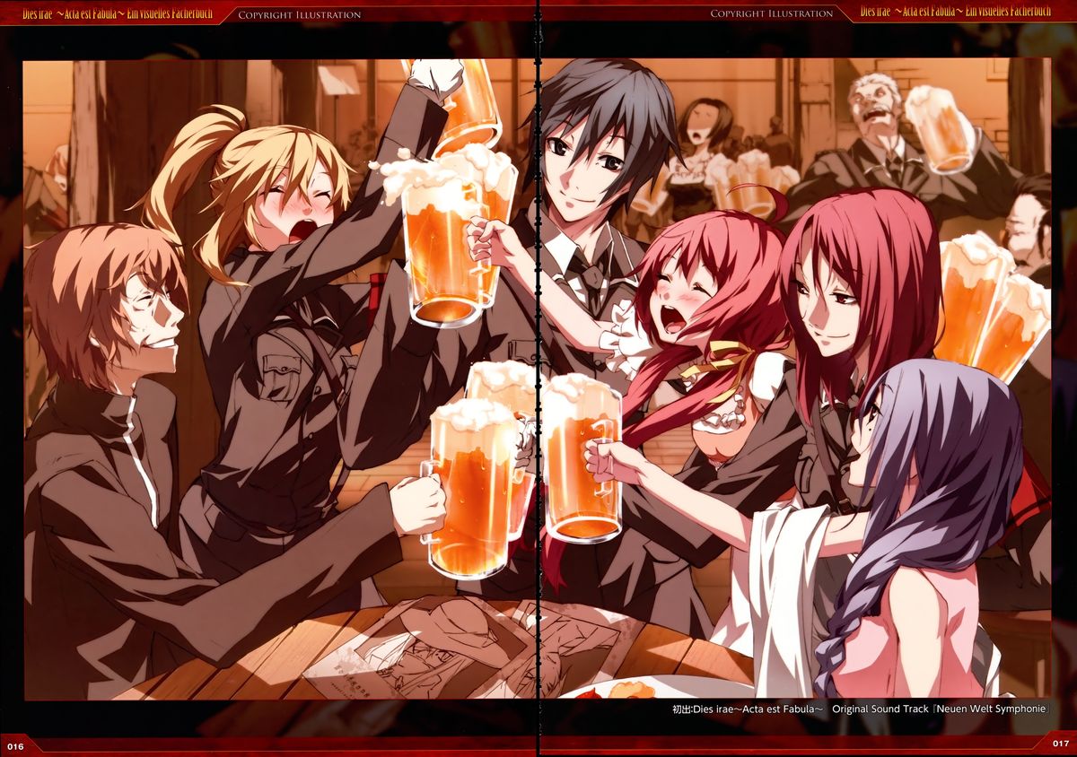 Dies irae Visual Fanbook - Red Book - Page 13