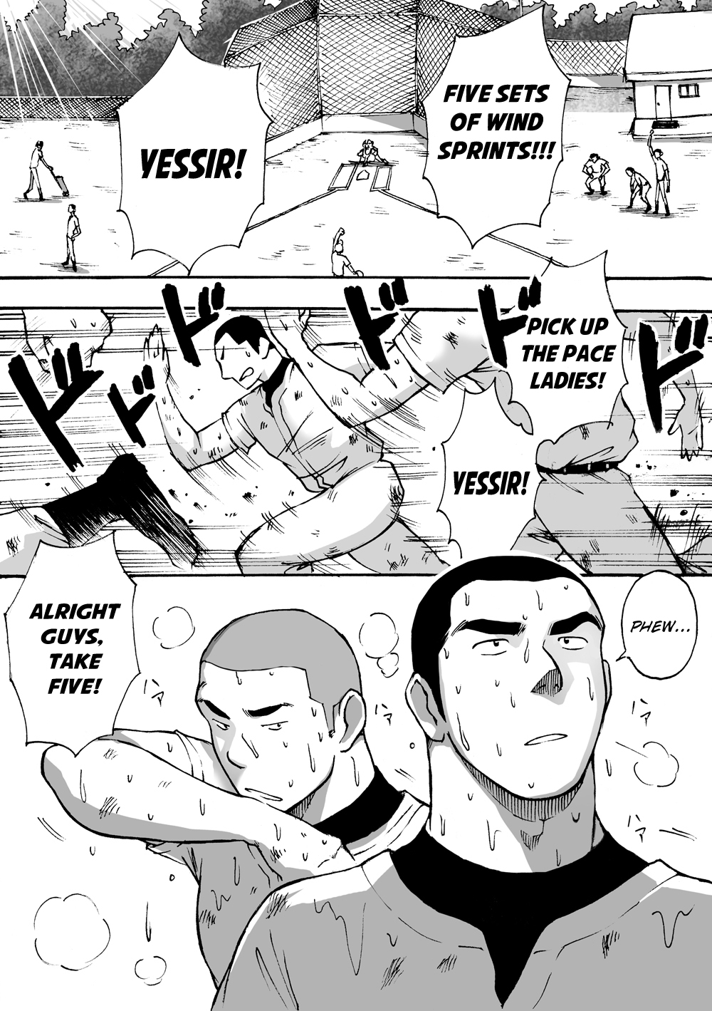 [Akahachi] Motemote Yakyuubu Otoko [Zenpen] | Popular Baseball Club Boys (Part One) [English] [Papatez] - Page 4