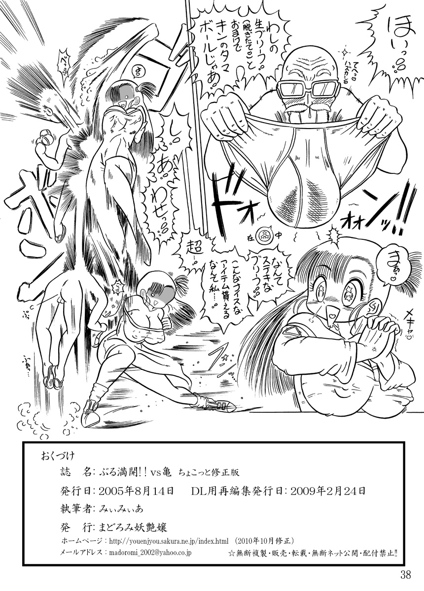 Bulmankai!! vs Kame Chokotto Shuuseiban - Page 37